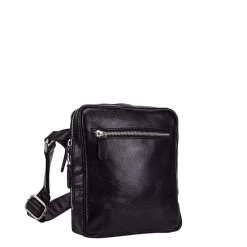 Leonhard Heyden Cambridge Shoulderbag S Black
