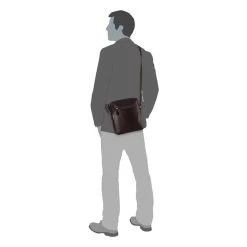 Leonhard Heyden Dakota Messenger Bag XS Brown 10 Leonhard Heyden Dakota Messenger Bag XS Brown -Mode Bagagewinkel image 4671