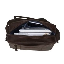 Leonhard Heyden Dakota Messenger Bag XS Brown 11 Leonhard Heyden Dakota Messenger Bag XS Brown -Mode Bagagewinkel image 4672