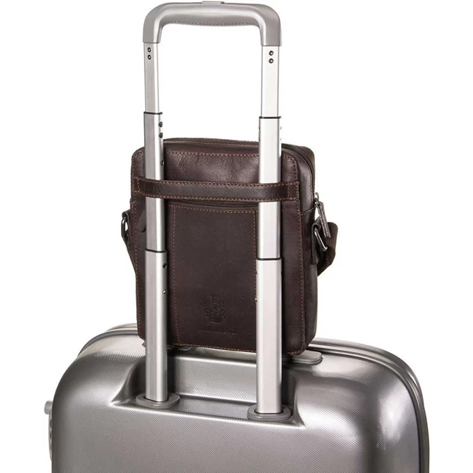 Leonhard Heyden Dakota Messenger Bag XS Brown 8 Leonhard Heyden Dakota Messenger Bag XS Brown - Afbeelding 6