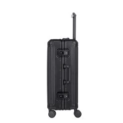 Travelite Next Aluminium 4 Wiel Trolley M Black -Mode Bagagewinkel image 476