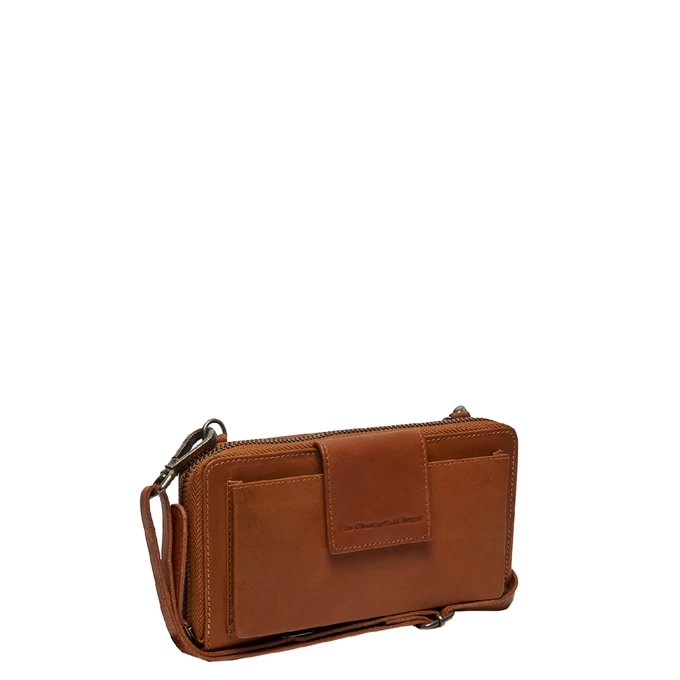 The Chesterfield Brand Taipei Telefoontasje Cognac 3 The Chesterfield Brand Taipei Telefoontasje Cognac