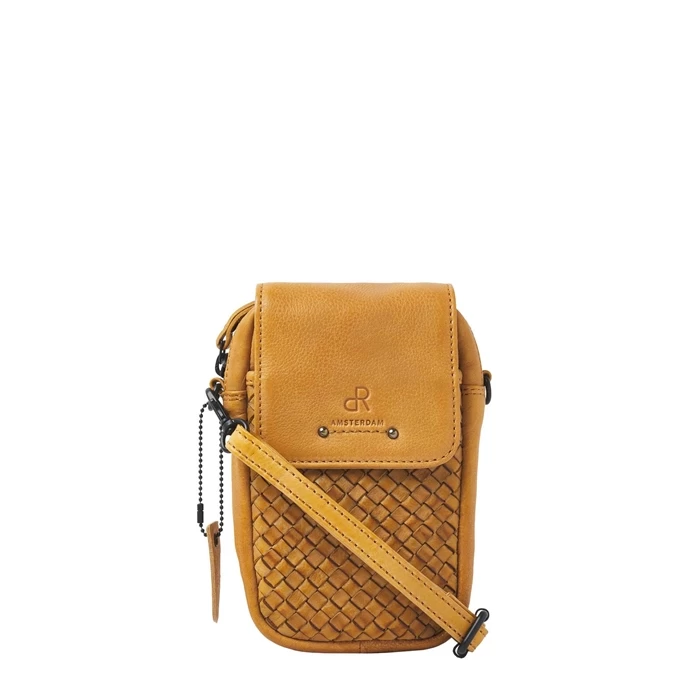 DR Amsterdam Tampa Braided Schoudertas Yellow 3 DR Amsterdam Tampa Braided Schoudertas Yellow