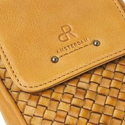 DR Amsterdam Tampa Braided Schoudertas Yellow 9 DR Amsterdam Tampa Braided Schoudertas Yellow -Mode Bagagewinkel image 4956