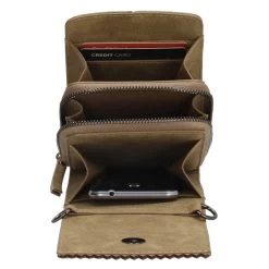 Zebra Trends Noé Telefoontasje Olijfgroen -Mode Bagagewinkel image 4968