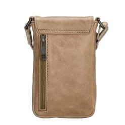 Micmacbags Porto Telefoontasje Taupe -Mode Bagagewinkel image 4971