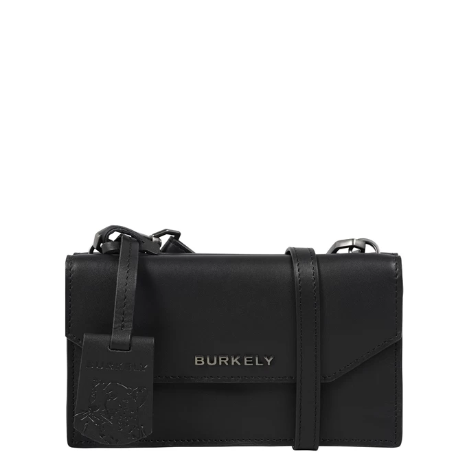 Burkely Nocturnal Nova Phone Bag Zwart 3 Burkely Nocturnal Nova Phone Bag Zwart