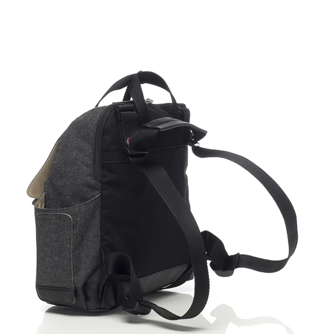 Babymel Robyn Convertible Backpack Tweed 4 Babymel Robyn Convertible Backpack Tweed - Afbeelding 2
