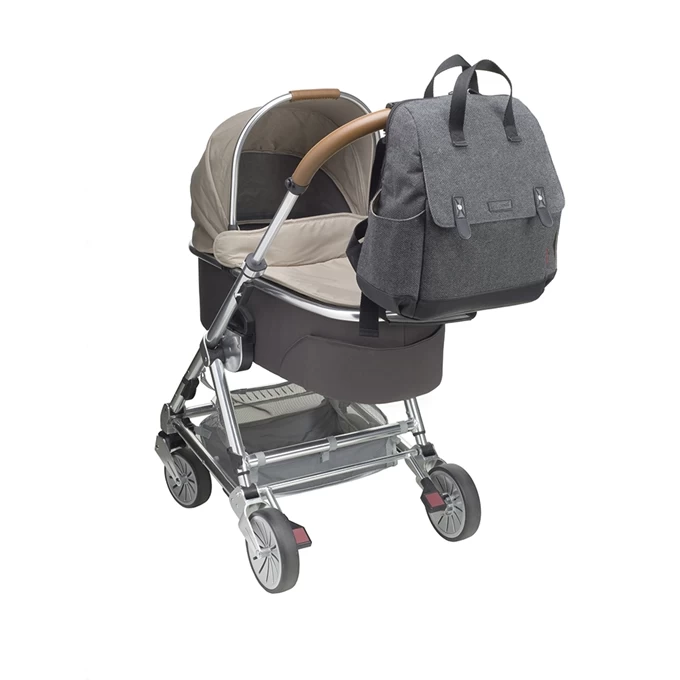 Babymel Robyn Convertible Backpack Tweed 11 Babymel Robyn Convertible Backpack Tweed - Afbeelding 9