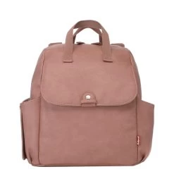 Babymel Robyn Convertible Backpack Faux Leather Dusty Pink