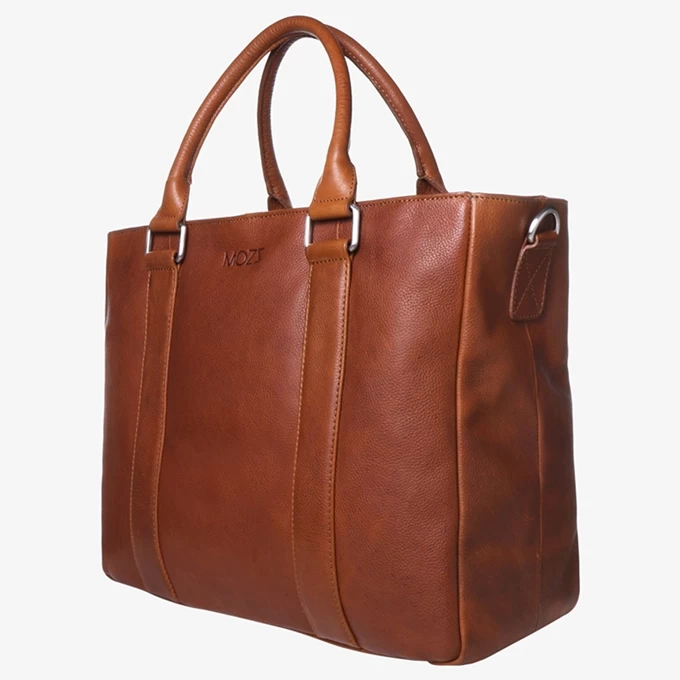 Mozz Vintage Lovely Large Luiertas Cognac 4 Mozz Vintage Lovely Large Luiertas Cognac - Afbeelding 2