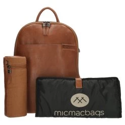 Micmacbags Côte D'Azur Luiertas Cognac -Mode Bagagewinkel image 5444