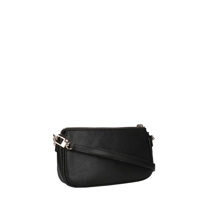 Guess Noelle Dbl Pouch Crossbody Black 5 Guess Noelle Dbl Pouch Crossbody Black - Afbeelding 3