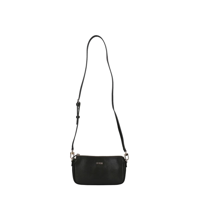 Guess Noelle Dbl Pouch Crossbody Black 8 Guess Noelle Dbl Pouch Crossbody Black - Afbeelding 6