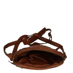 Bear Design Cow Lavato Schoudertas M Cognac -Mode Bagagewinkel image 5486