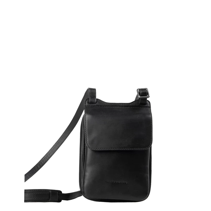 Aunts & Uncles Jamies Orchard Tulip Phone Bag Jet Black 3 Aunts & Uncles Jamies Orchard Tulip Phone Bag Jet Black