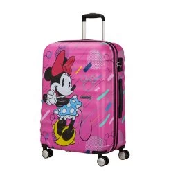 American Tourister Wavebreaker Disney Spinner 67 Minnie Future Pop -Mode Bagagewinkel image 560