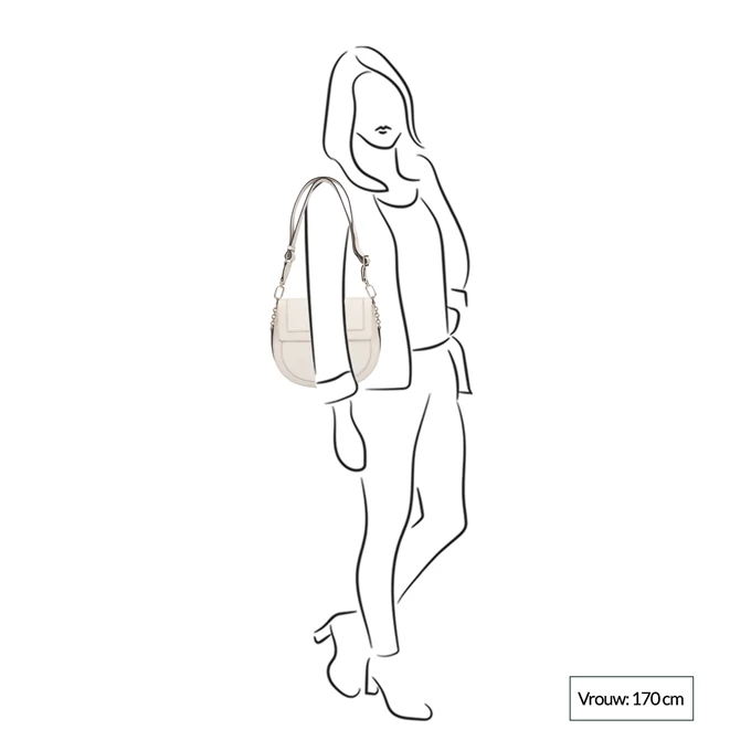 Furla Club 2 S Crossbody Marshmallow 4 Furla Club 2 S Crossbody Marshmallow - Afbeelding 2