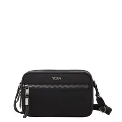 Tumi Voyageur Logan Crossbody Black/gunmetal