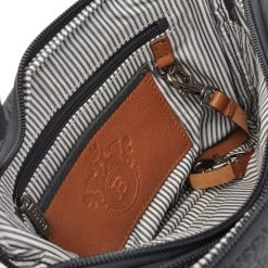 Berba Chamonix Crossbody Tas Navy -Mode Bagagewinkel image 5695