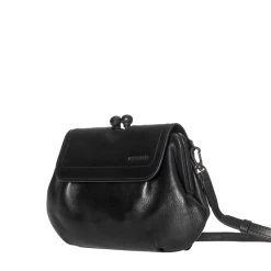 Aunts & Uncles Mrs. Whoopie Pie Shoulderbag / Clutch Black Smoke -Mode Bagagewinkel image 5808