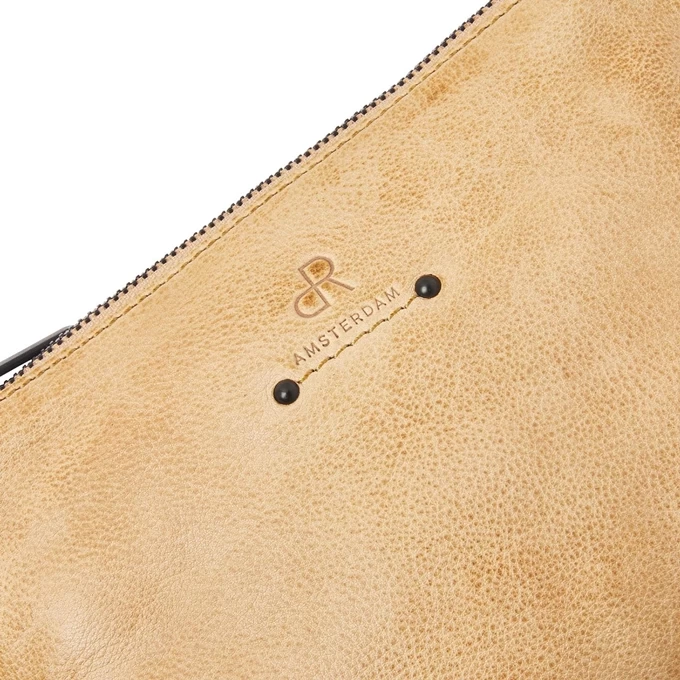 DR Amsterdam Tampa Schoudertas Crossover Beige 5 DR Amsterdam Tampa Schoudertas Crossover Beige - Afbeelding 3