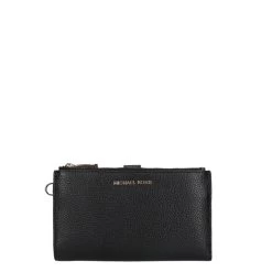 Michael Kors Jet Set Double Zip Wristlet Black