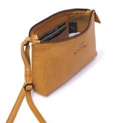 DR Amsterdam Tampa Schoudertas Crossover Geel -Mode Bagagewinkel image 5822