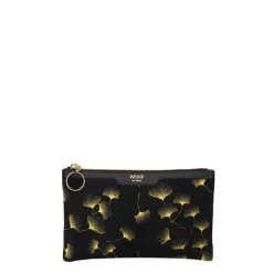 Wouf Kyoto Pocket Clutch Leafs