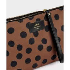Wouf Dots XL Pouch Bag Camel 9 Wouf Dots XL Pouch Bag Camel -Mode Bagagewinkel image 5844