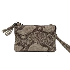 Bear Design Umi Schoudertas Snake Brown 10 Bear Design Umi Schoudertas Snake Brown -Mode Bagagewinkel image 5850