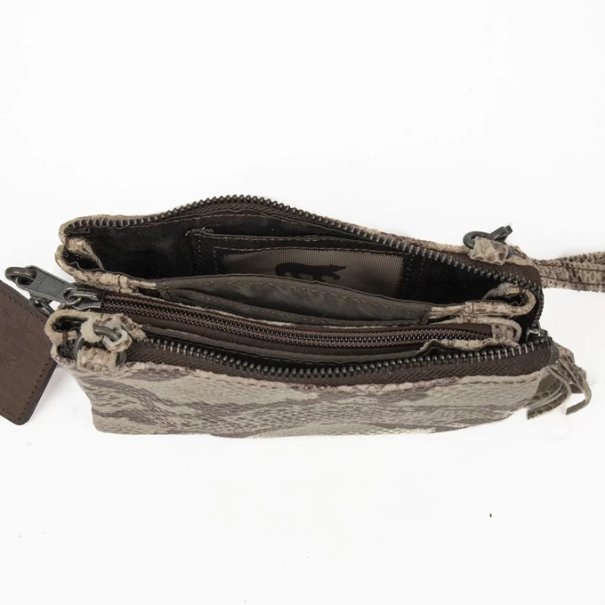 Bear Design Umi Schoudertas Snake Brown 6 Bear Design Umi Schoudertas Snake Brown - Afbeelding 4