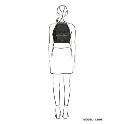 Charm London Stratford Rugzak Zwart -Mode Bagagewinkel image 6312