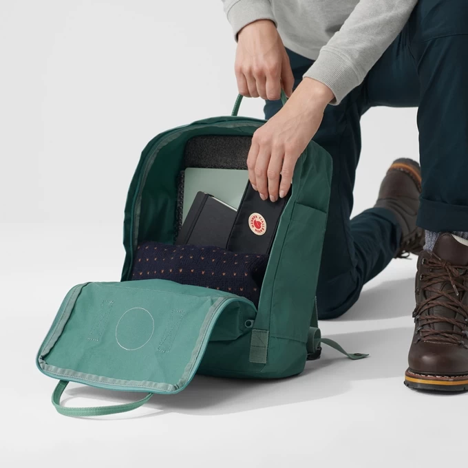 Fjallraven Kanken Teracotta Brown-ultramarine 9 Fjallraven Kanken Teracotta Brown-ultramarine - Afbeelding 7