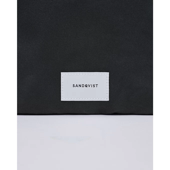 Sandqvist Knut Backpack II Black With Black Webbing 9 Sandqvist Knut Backpack II Black With Black Webbing - Afbeelding 7