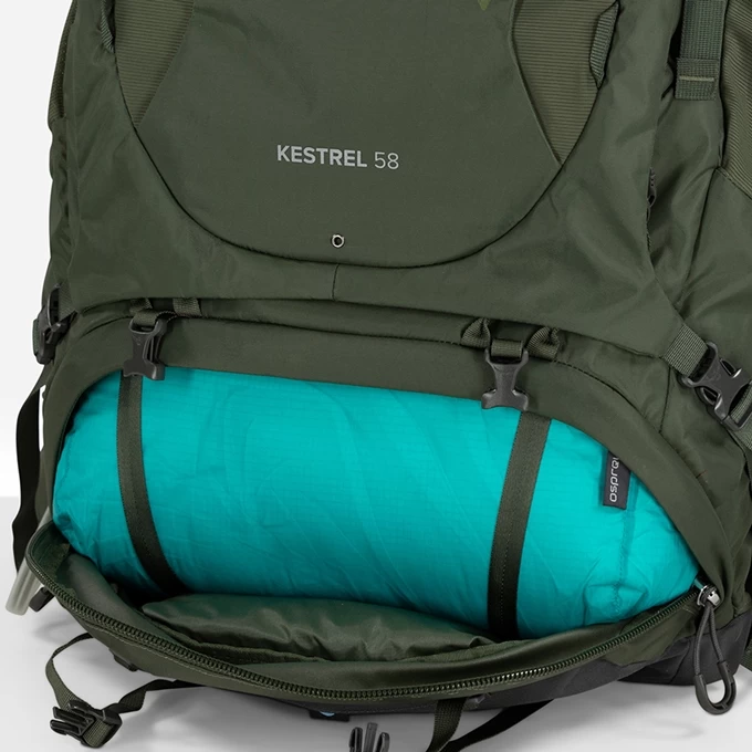 Osprey Kestrel 58 L/XL Bonsai Green 13 Osprey Kestrel 58 L/XL Bonsai Green - Afbeelding 11