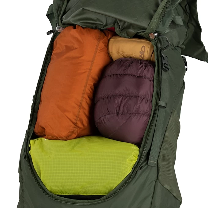 Osprey Kestrel 58 L/XL Bonsai Green 14 Osprey Kestrel 58 L/XL Bonsai Green - Afbeelding 12