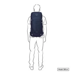 Osprey Stratos 36 Backpack Cetacean Blue -Mode Bagagewinkel image 6966