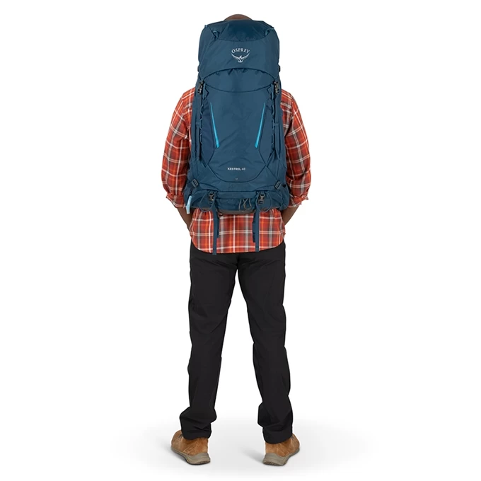 Osprey Kestrel 48 L/XL Atlas Blue 4 Osprey Kestrel 48 L/XL Atlas Blue - Afbeelding 2