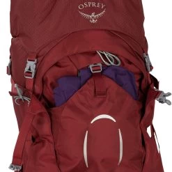 Osprey Ariel 55 Womens Backpack M/L Claret Red -Mode Bagagewinkel image 7369