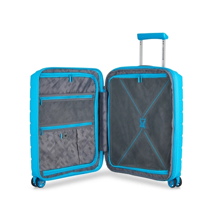 Roncato Butterfly Expandable Trolley 55 Azzurro Cielo 10 Roncato Butterfly Expandable Trolley 55 Azzurro Cielo - Afbeelding 8