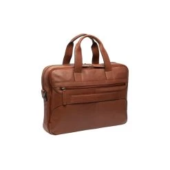 The Chesterfield Brand Arizona Laptoptas Cognac -Mode Bagagewinkel image 8286