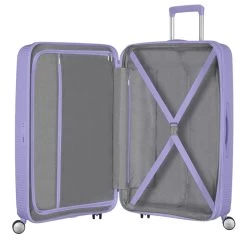 American Tourister Soundbox Spinner 77 Expandable Lavender -Mode Bagagewinkel image 830