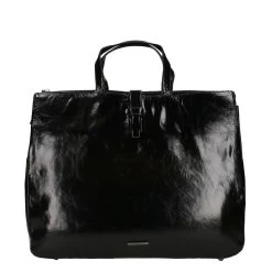 Claudio Ferrici Venice Saar Business Bag Fits 13,3" Black