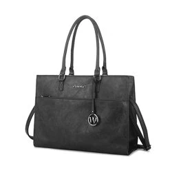 Wimona Franca 14'' Laptoptas Zwart -Mode Bagagewinkel image 8430