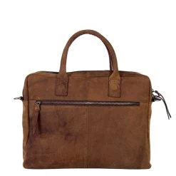 DSTRCT Wall Street Laptopbag 14" Brown -Mode Bagagewinkel image 8435