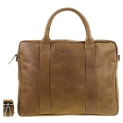DSTRCT Limited Single Zip 15'' Laptoptas Cognac