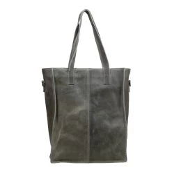 DSTRCT Raider Road Shopper Laptoptas 15,6" Leer Grijs 8 DSTRCT Raider Road Shopper Laptoptas 15,6" Leer Grijs -Mode Bagagewinkel image 8485