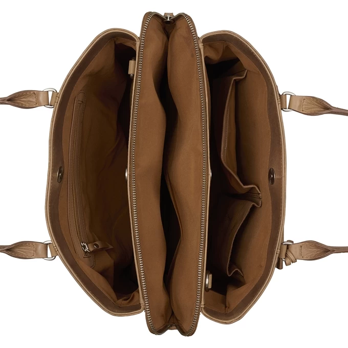 Burkely Casual Cayla Workbag 13.3" Fresh Cognac 7 Burkely Casual Cayla Workbag 13.3" Fresh Cognac - Afbeelding 5