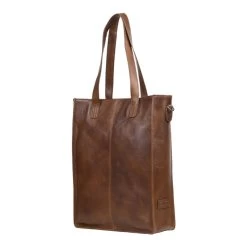 DSTRCT Raider Road Shopper Laptoptas 15,6" Leer Cognac -Mode Bagagewinkel image 8521